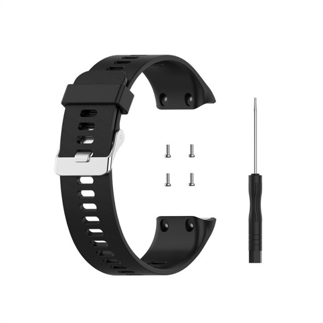 Garmin Strap | Model 4 (Silicone) - Black