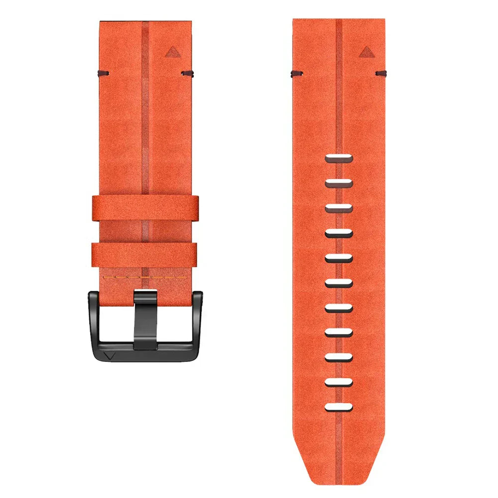 Quick-Fit Strap | 22mm (Genuine leather & titanium) - 2 colors