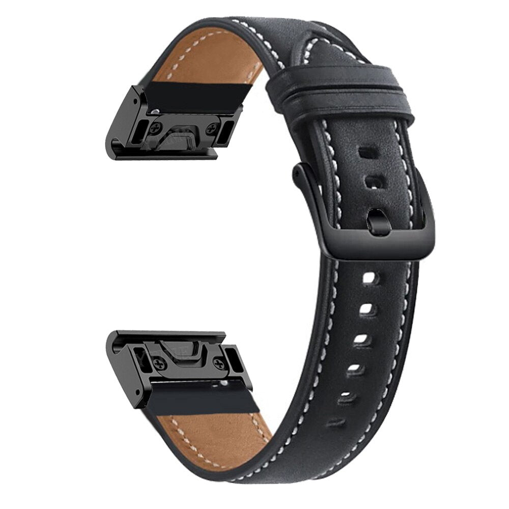 Quick-Fit Strap | 22mm (Genuine Leather) - 3 colors